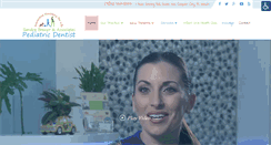 Desktop Screenshot of coopercitypediatricdentist.com